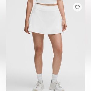 lululemon athletica White Athletic Skort